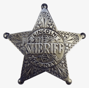 Lincoln County Sheriff Badge - Western Sheriff Badge Png, Transparent Png, Free Download