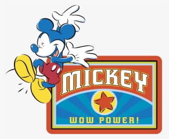 Mickey Mouse Logo Png Transparent - Cartoon, Png Download, Free Download