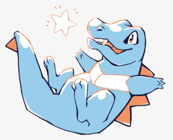 Gen 2 Colour Palete Totodile if You Don’t Think Totodile - Cartoon, HD Png Download, Free Download