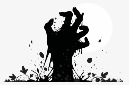Zombie Silhouette, HD Png Download, Free Download