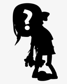 Zombie Clipart Silhouette - Plants Vs Zombies Silhouette, HD Png Download, Free Download