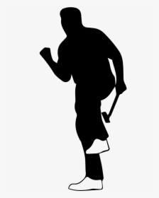 Silhouette Of Golfer Transparent Png, Png Download, Free Download