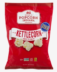 Popcorn Indiana Kettle Corn Sweet & Salty, - Kettle Popcorn Sweet And Salty, HD Png Download, Free Download