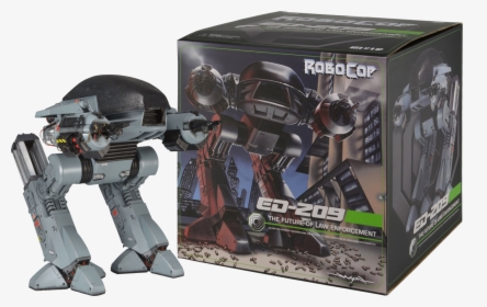 Ed-209 7” Scale Action Figure With Sound - Robocop Action Figure Ed 209 Boxed Figure, HD Png Download, Free Download