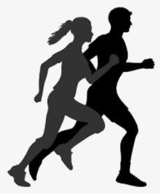 Transparent Workout Silhouette Png - Runners Clipart, Png Download, Free Download