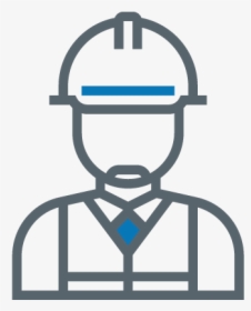 Safety Culture Change Icon - Png Icon Construction Worker, Transparent Png, Free Download