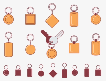 Keychain Flat Icon, HD Png Download, Free Download