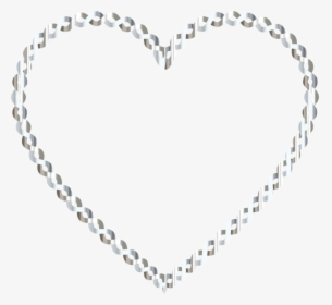 Heart,jewellery,chain - Vintage Black And White Hearts, HD Png Download, Free Download