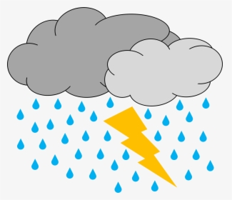 Thunderstorm Clip Art, HD Png Download, Free Download