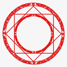 Ritual Png Free Download - Red Magic Circle Png, Transparent Png, Free Download