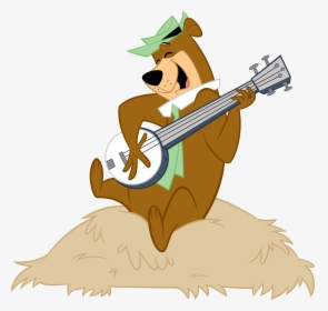 Cartoon Bear With A Banjo, HD Png Download, Free Download