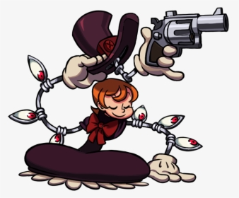 I Tried At Making A Sprite Edit Of Peacock"s Crouch - Skullgirls Peacock, HD Png Download, Free Download