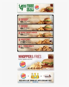 Burger King Signage With Live Display At Merchandise - Burger King, HD Png Download, Free Download
