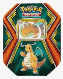 Pokémon Tcg Back Issue Tins Dragonite - Pokemon Dragonite Tin, HD Png Download, Free Download