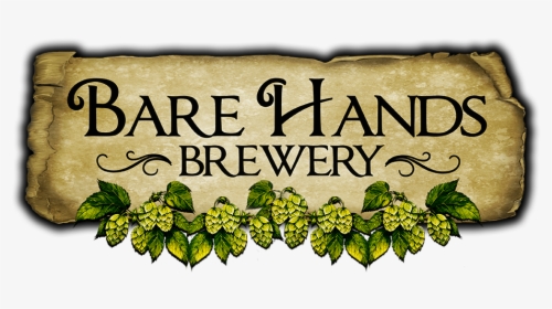 Bare Hands Paper And Hops Only Large - Bare Hands Brewery, HD Png Download, Free Download