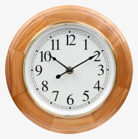 Wooden Wall Clock Png Image - Wall Clock In Png, Transparent Png, Free Download