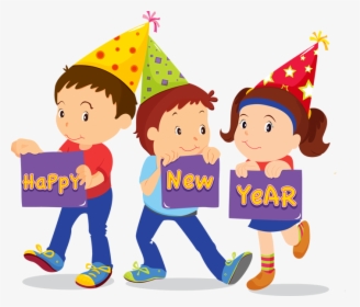 Clipart Hat New Years Eve - New Years Kids, HD Png Download, Free Download