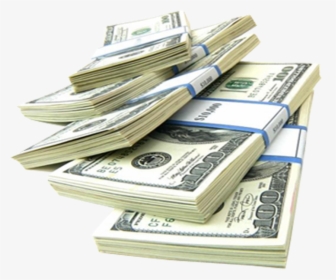Money Investment Finance Funding Payment - 100 Dollar Bill Stack Transparent, HD Png Download, Free Download