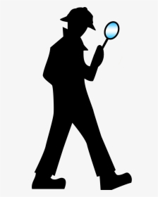 Magnifying Glass And Detective, HD Png Download, Free Download