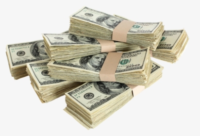 Stacks Of Money Transparent Background, HD Png Download, Free Download