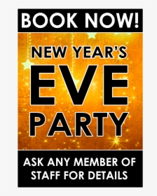 New Years Eve Party Poster"  Title="new Years Eve Party - Canadian Franchise Association, HD Png Download, Free Download