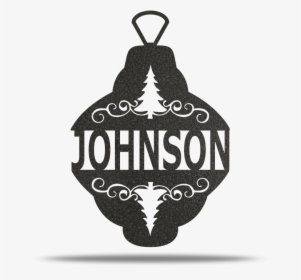 Customizable Metal Christmas Ornament - Illustration, HD Png Download, Free Download