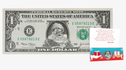 Transparent Dollar Bill Png - 1 Dollar Bill, Png Download, Free Download