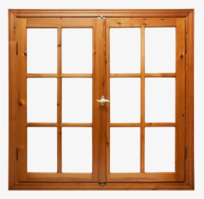 Window Transparent Image - Wood Window Frame, HD Png Download, Free Download
