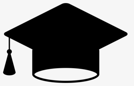 Clip Art Graduation Hat Svg - Transparent Background Graduation Cap Clipart, HD Png Download, Free Download