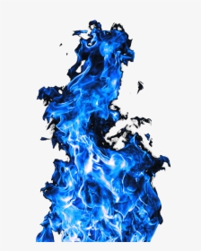 Blue Flame Transparent Images - Goblet Of Fire Flame, HD Png Download, Free Download