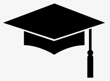 Square Academic Cap Graduation Ceremony Hat Clip Art - Black Graduation Cap Emoji, HD Png Download, Free Download