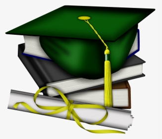Transparent Graduation Cap - Blue And White Graduation Cap, HD Png Download, Free Download