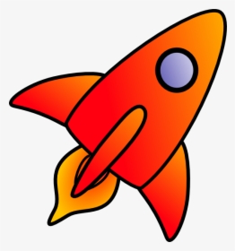 Cartoon Rocket Clip Art - Medio De Transporte Aereo, HD Png Download, Free Download