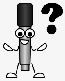 Microphone, Sound, Question, Comic, Funny, Manikin - Sound Mike Cartoon, HD Png Download, Free Download