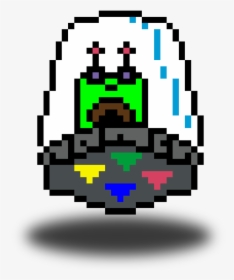 Alien Spaceship Png - 8 Bit Boo Mario, Transparent Png, Free Download