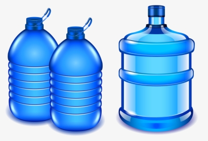 Transparent Water Bottle Clip Art - Clipart Bottle Of Water, HD Png Download, Free Download
