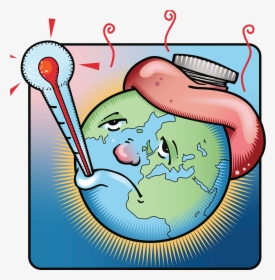 Fever Hot Water Bottle Illustration - Fever Earth, HD Png Download, Free Download