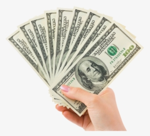 Are You Ready To Save Money - Hand Holding Money Png, Transparent Png, Free Download