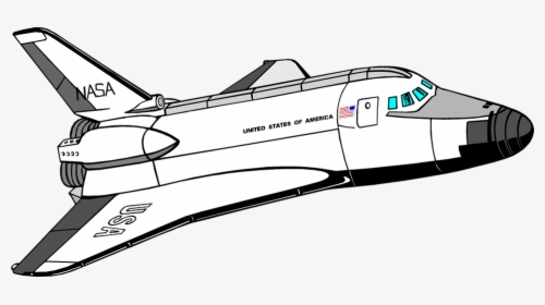 Spaceship Clipart Transparent Background - Free Space Shuttle Clipart, HD Png Download, Free Download