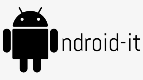 Andro#it Header Logo Black - Logo Android Black Png, Transparent Png, Free Download