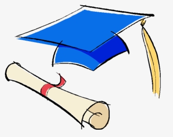 Transparent Graduation Cap And Gown Clipart - Graduation Cap And Diploma Clipart Png, Png Download, Free Download
