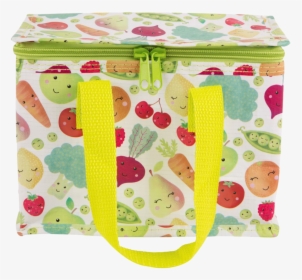 Happy Fruit & Veg Insulated Lunch Bag - Sass & Belle, HD Png Download, Free Download