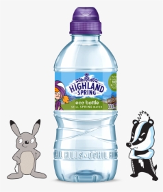The New Eco Bottle - 330ml Highland Spring Water, HD Png Download, Free Download