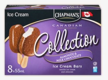 Chapman"s Canadian Collection Almond & Milk Chocolate - Chapmans Ice Cream, HD Png Download, Free Download