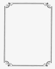 Printable Paper With Border Page Rhpinterestcom Best - A4 Sheet Border Design, HD Png Download, Free Download