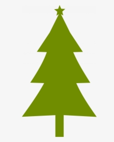Large Size Of Christmas Tree - Silhouette Christmas Tree Clipart, HD Png Download, Free Download