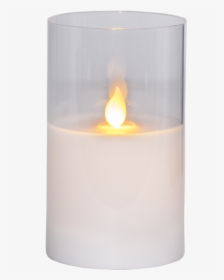 Led Pillar Candle M-twinkle - Flame, HD Png Download, Free Download