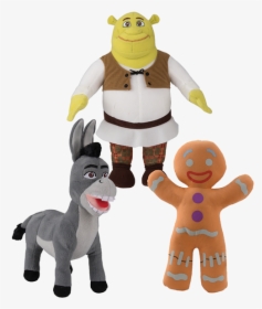 Shrek And Donkey Plush Dolls, HD Png Download, Free Download