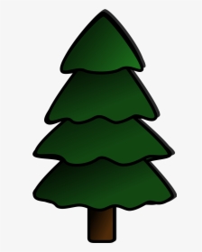Fir Tree Drawing - Pine Tree Clipart 4, HD Png Download, Free Download