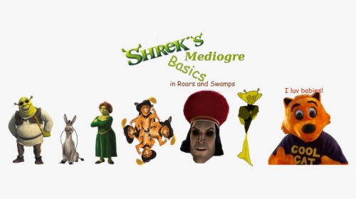 Transparent Emotes Shrek - Baldi's Basics Shrek, HD Png Download, Free Download